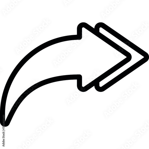 Doubled Share Arrow Icon