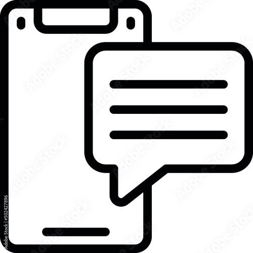 Mobile Message Icon
