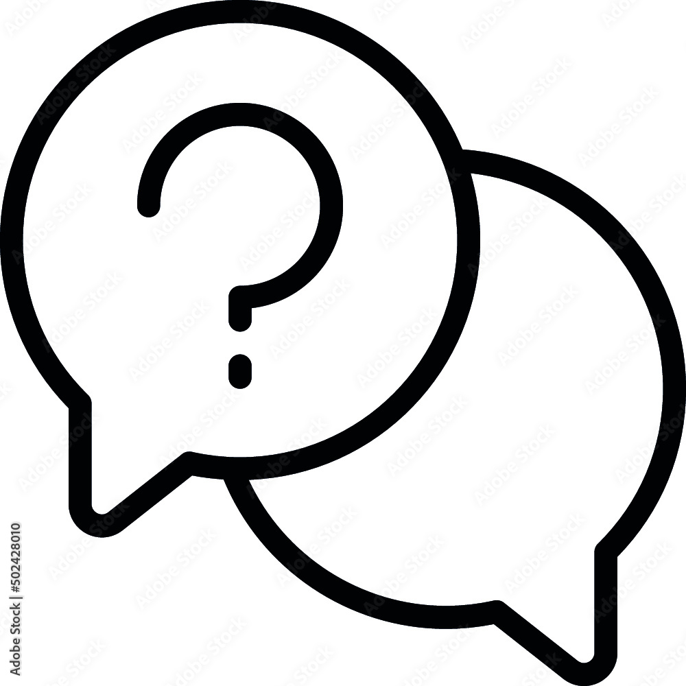Question Messages Icon Question Messages Icon