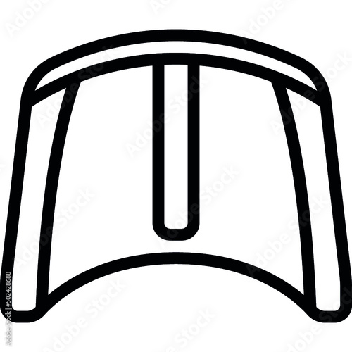 Car Bonnet Icon