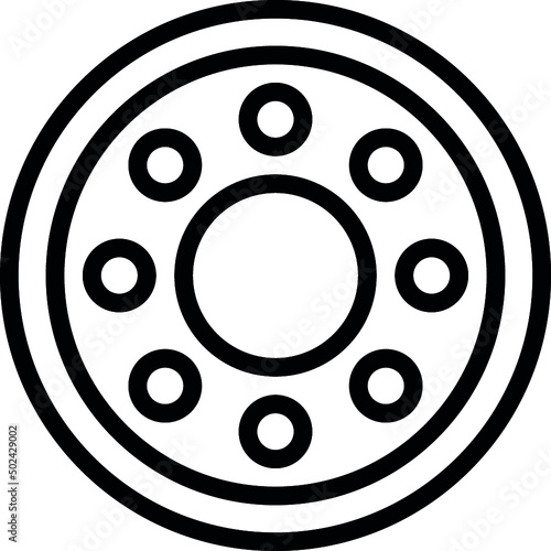 Ball Bearing Icon