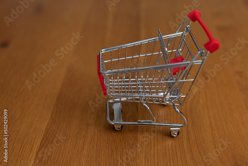 Shopping Cart Flat Design E-Commerce Icon