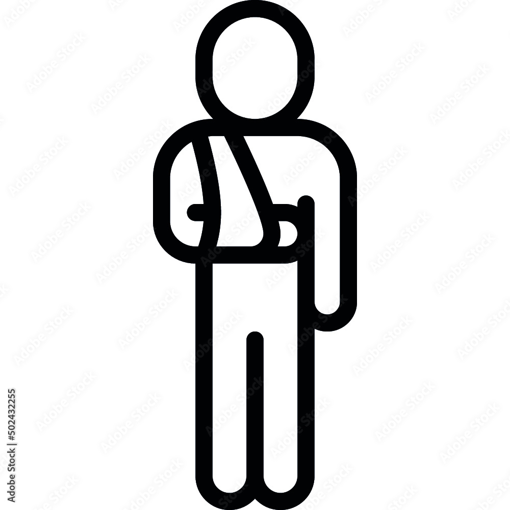 Sling Person Icon Sling Person Icon