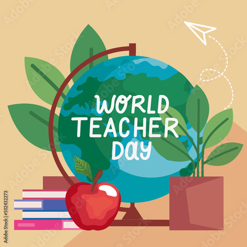 world teachers day in planet