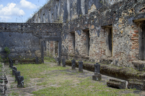 Ruins of the Convent of Santo Antonio do Paraguacu in Cachoeira, Bahia, Brazil, founded in 1649 photo