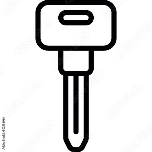 Long Thin Key Icon