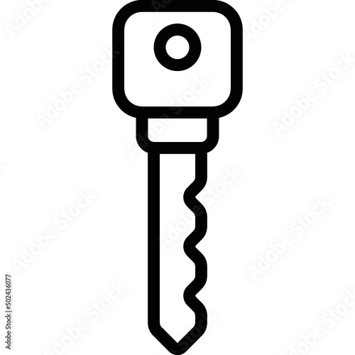 Rectangle Top Key Icon