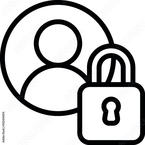 User Security Lock Icon