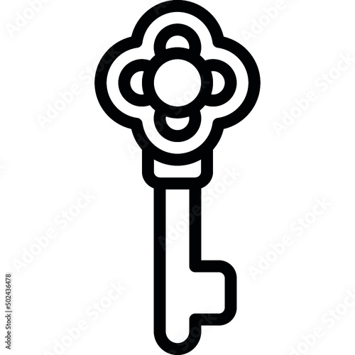 Old Pattern Key Icon