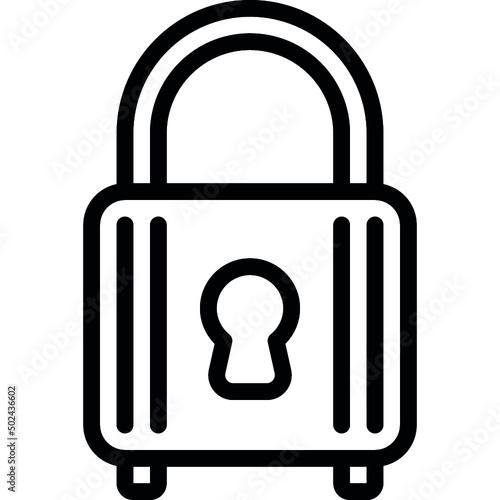 Through Lock Icon