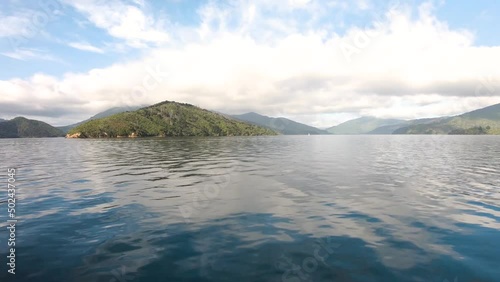 HD footage of New Zealand, Lake Manapouri photo
