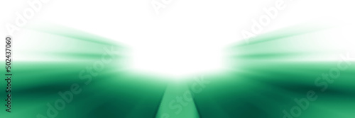 Illustration of a flash of bright light in a focal point perspective