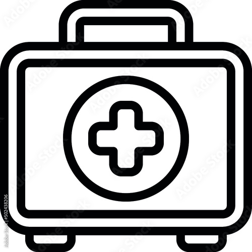 Medical First Aid Kit Icon