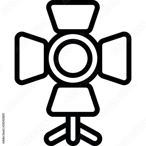 Barn Door Lighting Icon