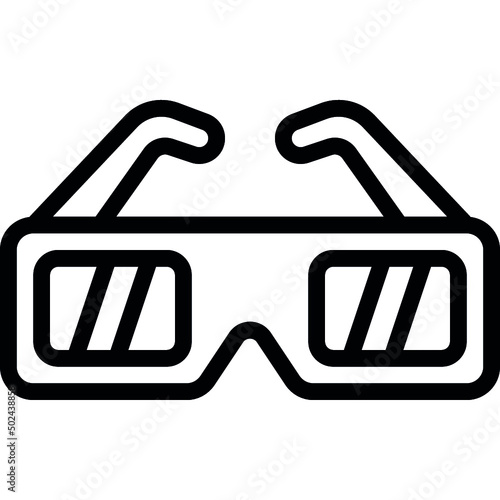 3D Glasses Icon
