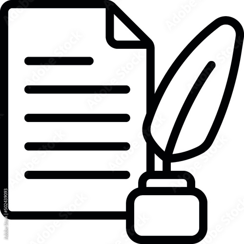 Writing Icon