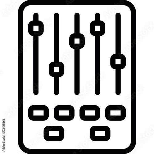 Sound Mixing Board Icon