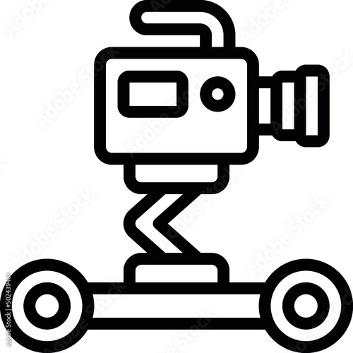 Film Camera Dolly Icon