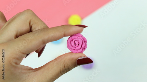 Cute Miniature Roses out of Foam Sheet - Rose Flower Craft