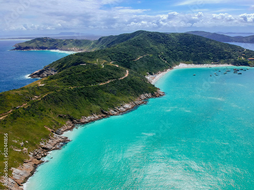 view of the coast of the region sea