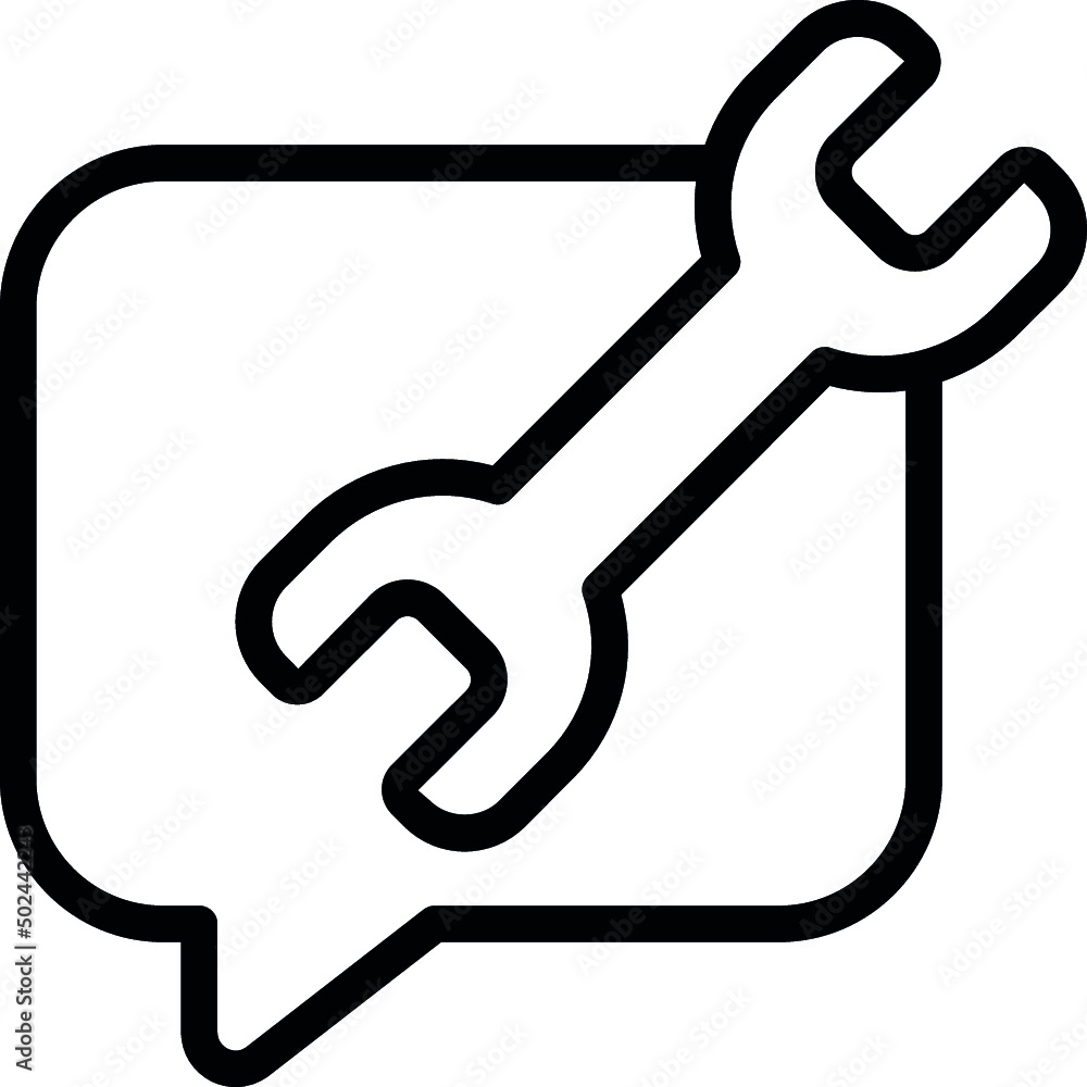 Repair Message Icon Repair Message Icon