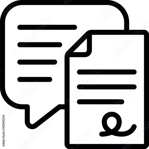 Message Contract Icon
