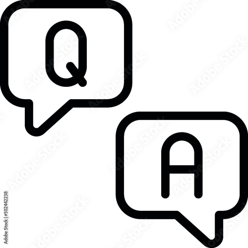 Question And Answer Messages Icon