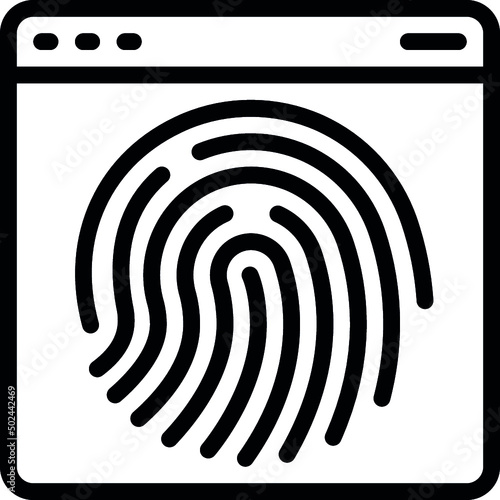 Biometrics Website Icon