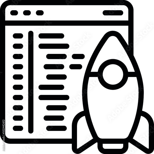 Launch Code Icon