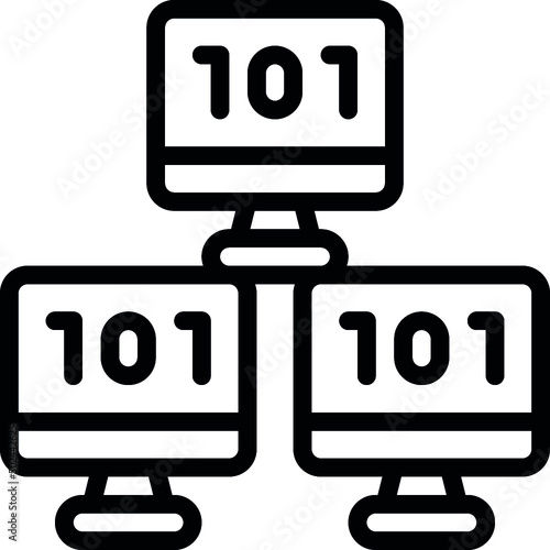 Binary Computers Icon