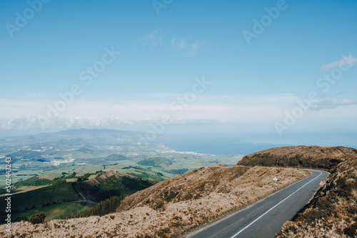 Small Road in São Miguel, Azores - Portugal