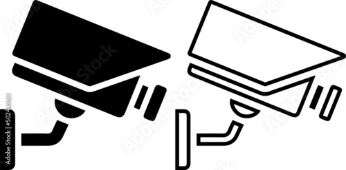 Security Camera Icon Object, Security Camera Icon. CCTV, simple icon set. Security camera conceptSecurity Camera Icon Object, Security Camera Icon. CCTV, simple icon set. Security camera concept