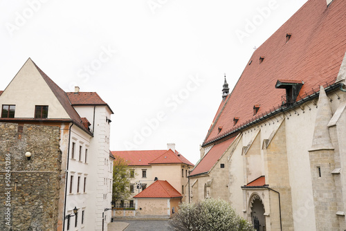 Canvas Print street of Old City of Bratislava, Slovakia