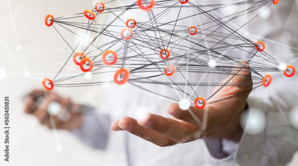conference Digital Network and data concept 3d conference Digital Network and data concept 3d