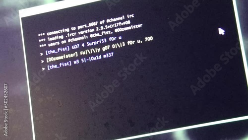 Encrypted chat on the deepweb