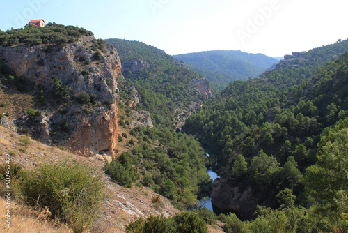 Views of the Júcar river from the 