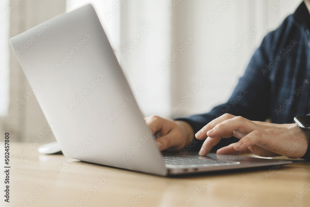 Office workplace manager career job company report uses laptop Office workplace manager career job company report uses laptop