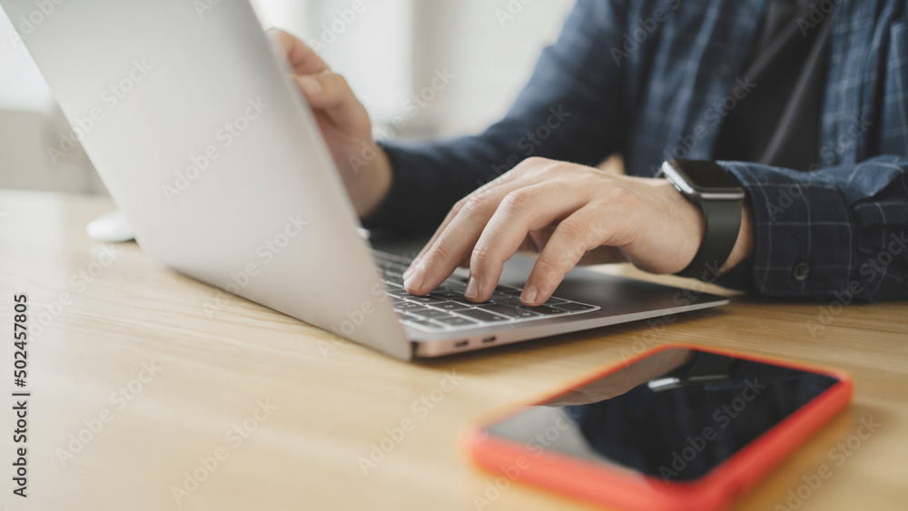 Office workplace manager career job company report uses laptop Office workplace manager career job company report uses laptop