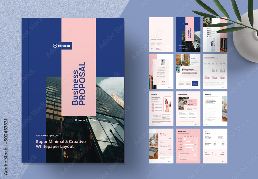 Proposal Stock Business Proposal Stock Template | Adobe Stock