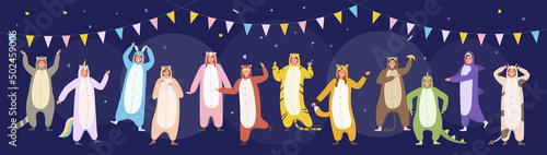 Kigurumi Party Background