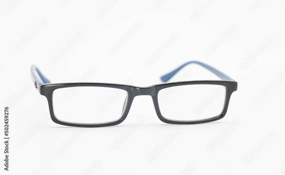 glass isolate on white background, selective focus glass isolate on white background, selective focus