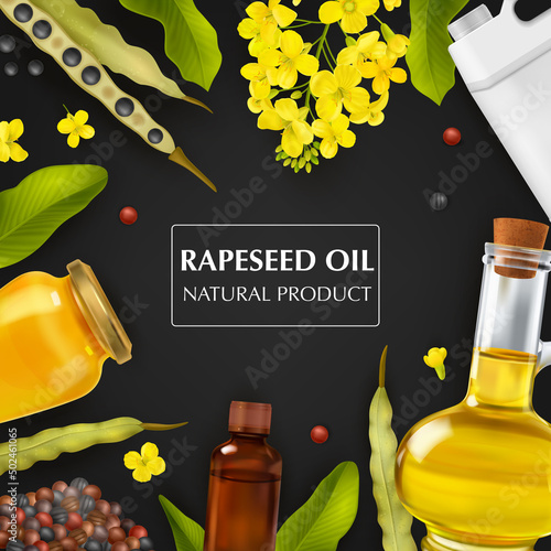 Realistic Rape Canola Frame