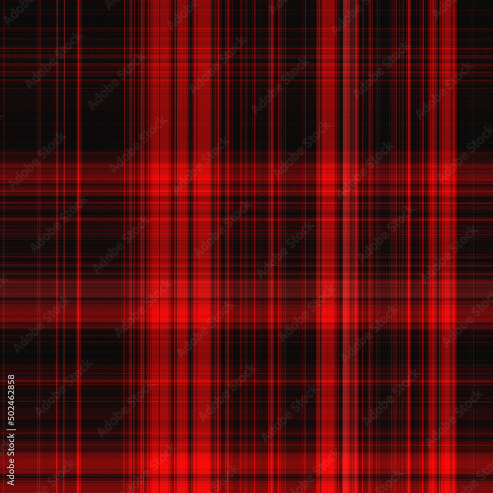 Red and black plaid fabric texture. Textile backdrop Red and black plaid fabric texture. Textile backdrop