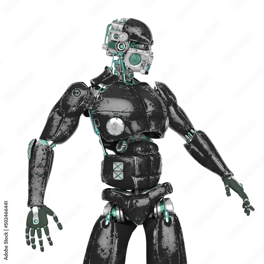 robot test is looking to the side robot test is looking to the side