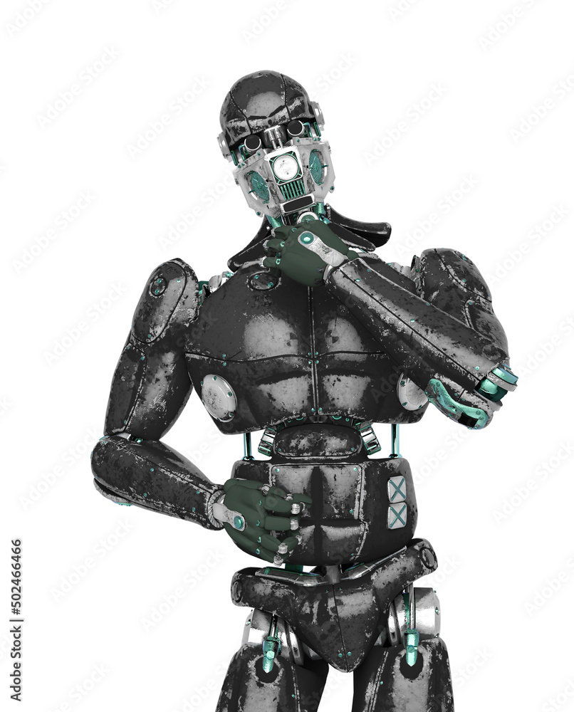 robot test is thinking about robot test is thinking about