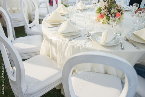 wedding table setting © Wagner