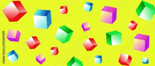 3d Cubes Abstract02 020
