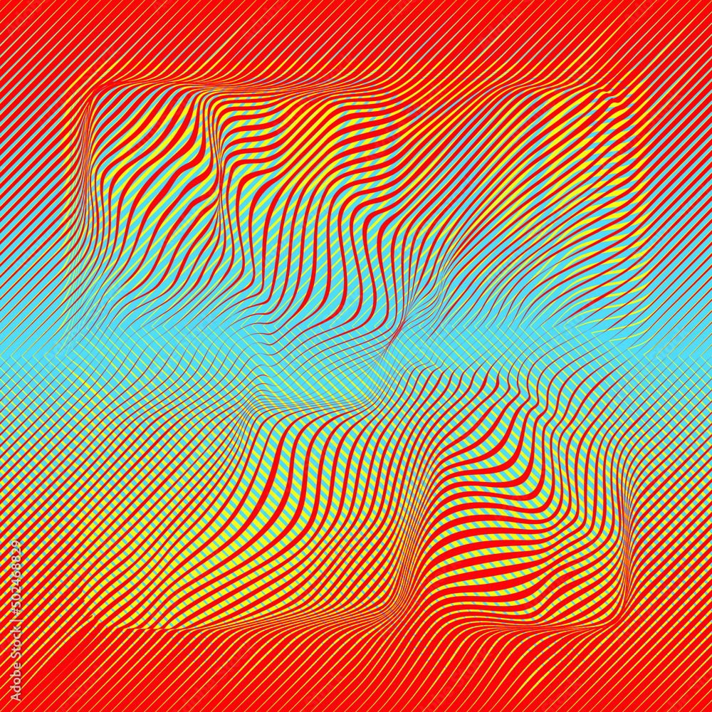 Glitch distorted geometric background . Modern art design . Noise destroyed glitched poster . Trendy defect error background with speed lines . Glitched artwork .Hologram effect .vector Glitch distorted geometric background . Modern art design . Noise destroyed glitched poster . Trendy defect error background with speed lines . Glitched artwork .Hologram effect .vector
