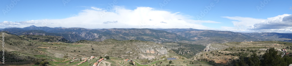 panorámica montañas Castellón