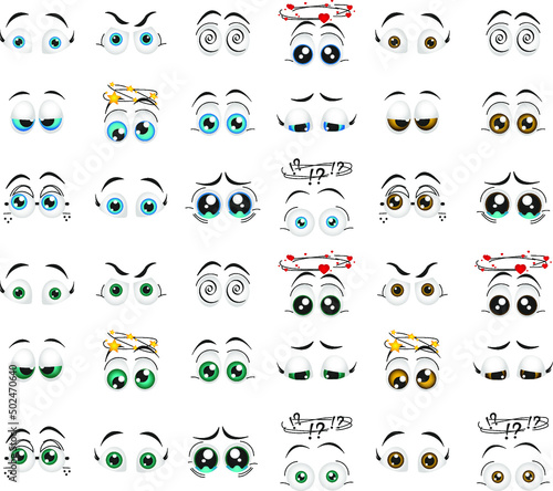 A set of eyes for your heroes. Eyes with different emotions and colors